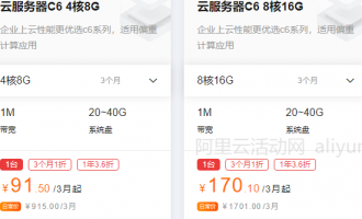 阿里云服务器2核8G配置双11活动价格是多少？选择哪款最合适？