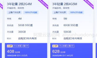 腾讯云2核4G5M服务器168元1年、628元3年性能测评，看看是否值得购买