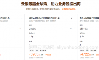 阿里云香港、新加坡、日本等海外地域云服务器在哪里购买?有没有优惠?