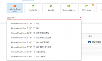 阿里云服务器纯净版系统及系统版本最新汇总