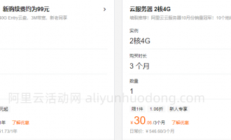 阿里云服务器2024活动价格参考，2024年阿里云服务器活动价格表及收费标准