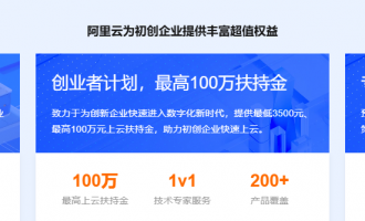 2025阿里云智惠采购季优惠券，2088元上云礼包、5亿算力补贴、百万扶持金